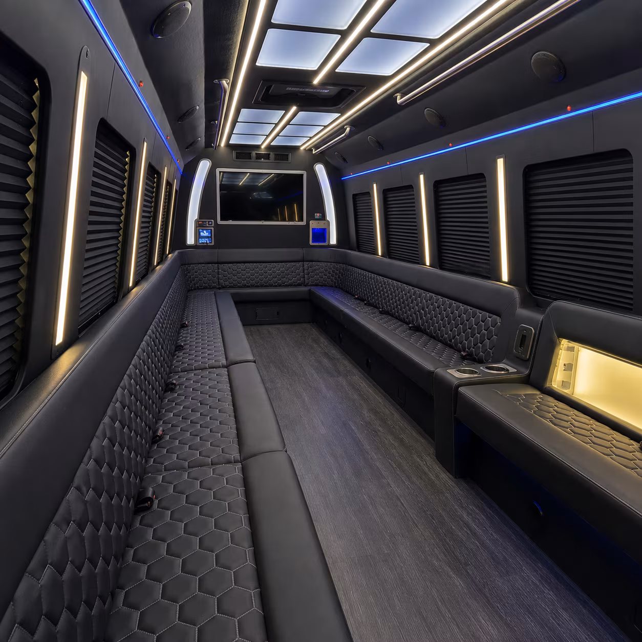 compare prom party buses and minibuses across the dfw metroplex