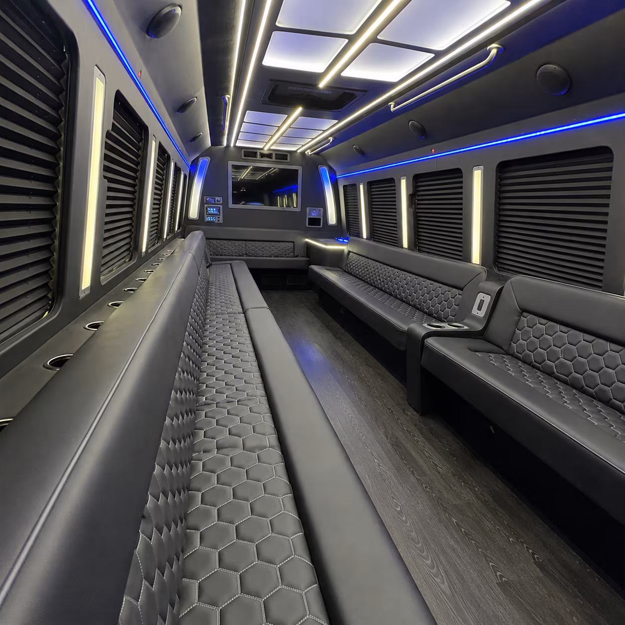 mansfield party bus rentals inside